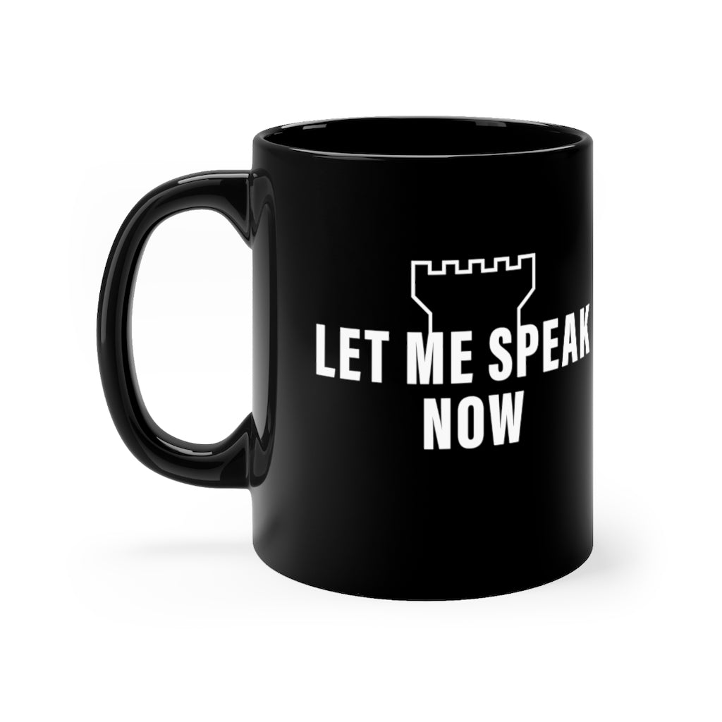 Black mug 11oz