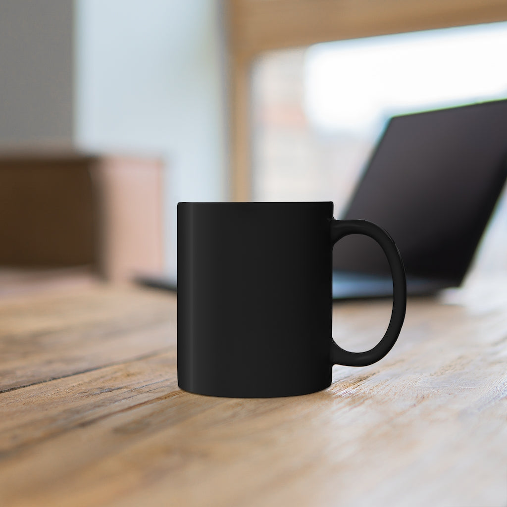 Let Me Speak Now (open mouth design) 11oz Black Mug