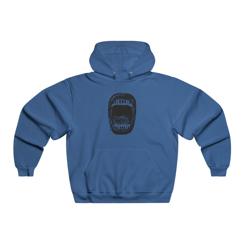 Open Mouth Piano Teeth (Hooded Sweatshirt)