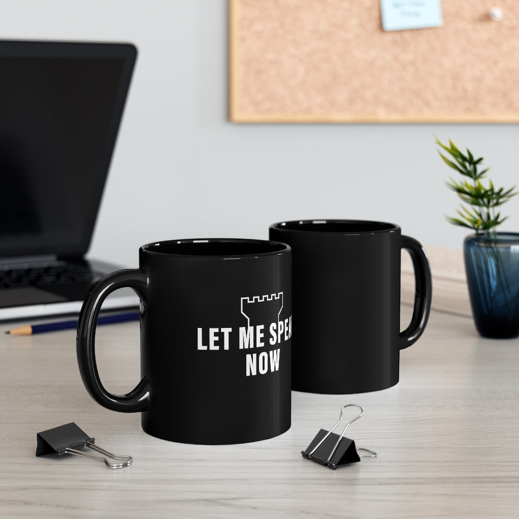 Black mug 11oz