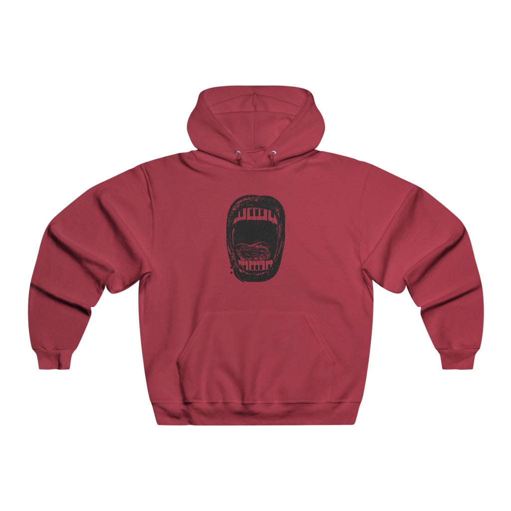 Open Mouth Piano Teeth (Hooded Sweatshirt)