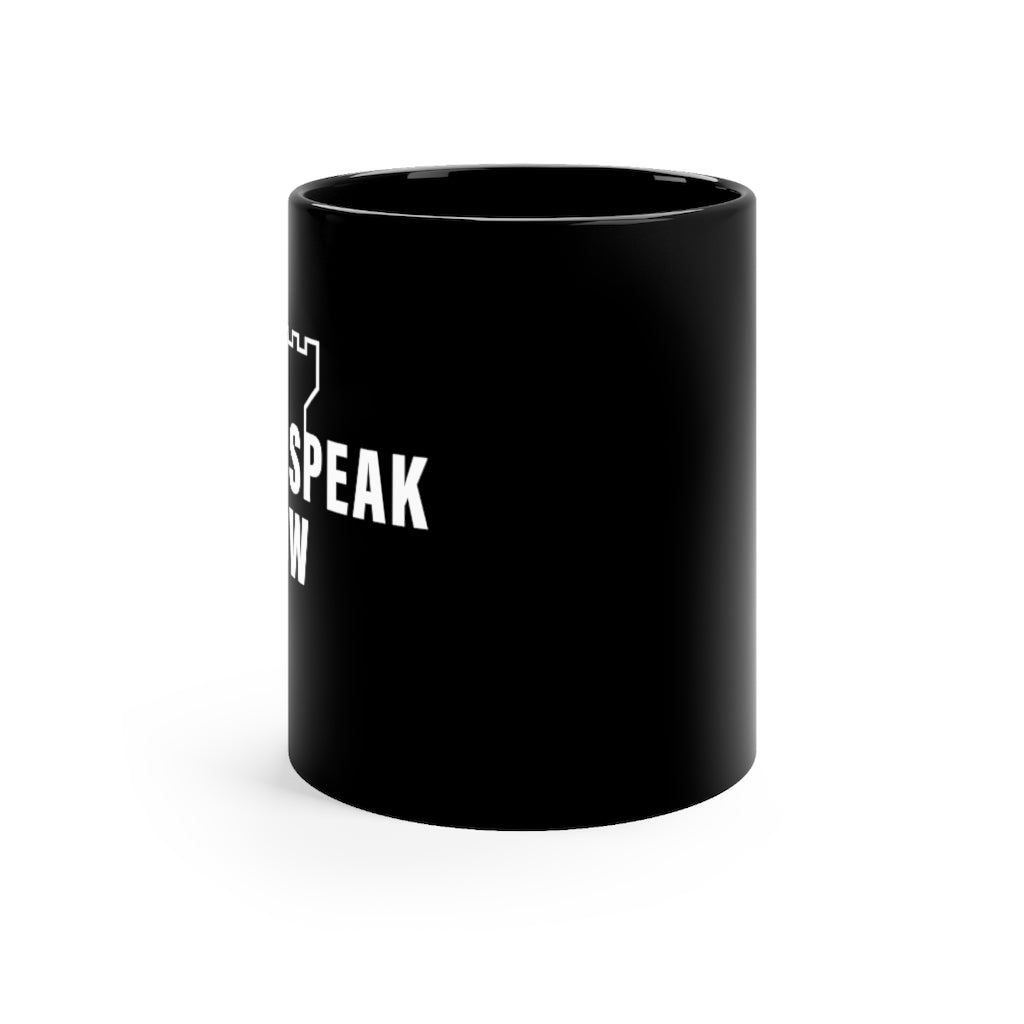 Black mug 11oz