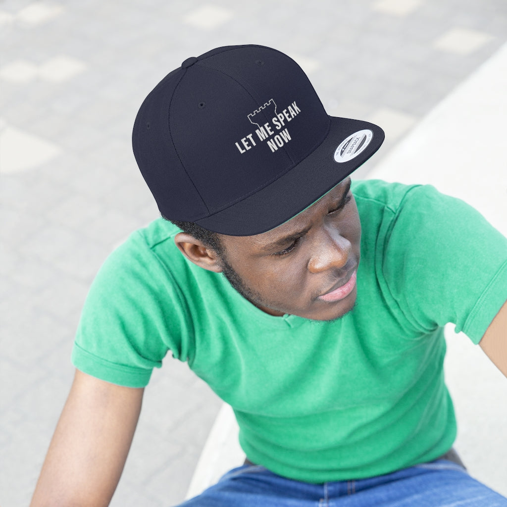 Let Me Speak Now (Unisex Twill Hat)