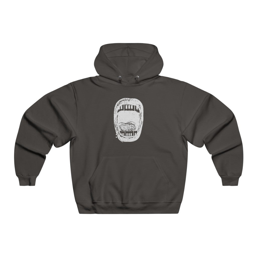 Open Mouth Piano Teeth (Hooded Sweatshirt)