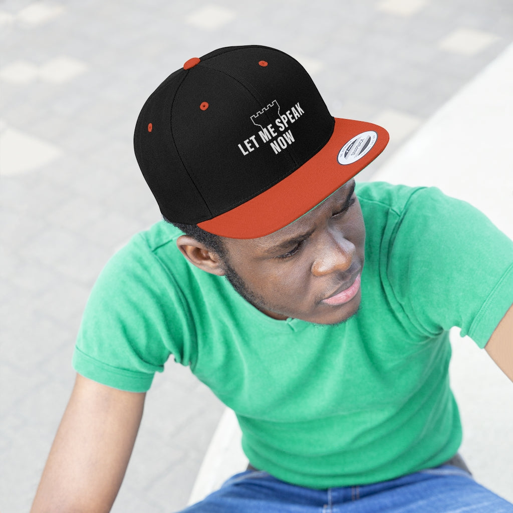 Let Me Speak Now (Unisex Twill Hat)