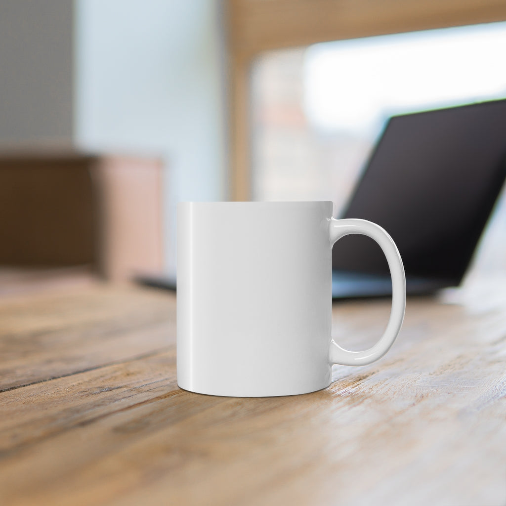 Open mouth design Let Me Speak Now (Ceramic Mug 11oz)
