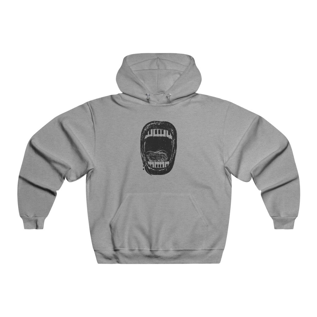 Open Mouth Piano Teeth (Hooded Sweatshirt)